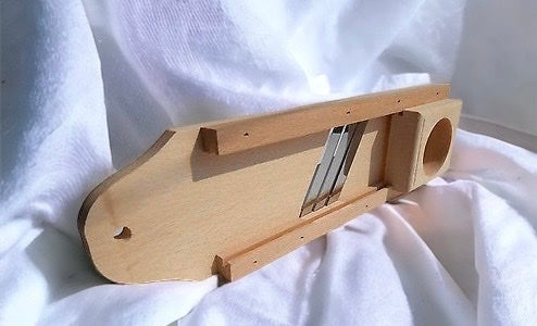 Wooden Vegetable Mandoline Slicer Cutter Triple Blade Shredder 12