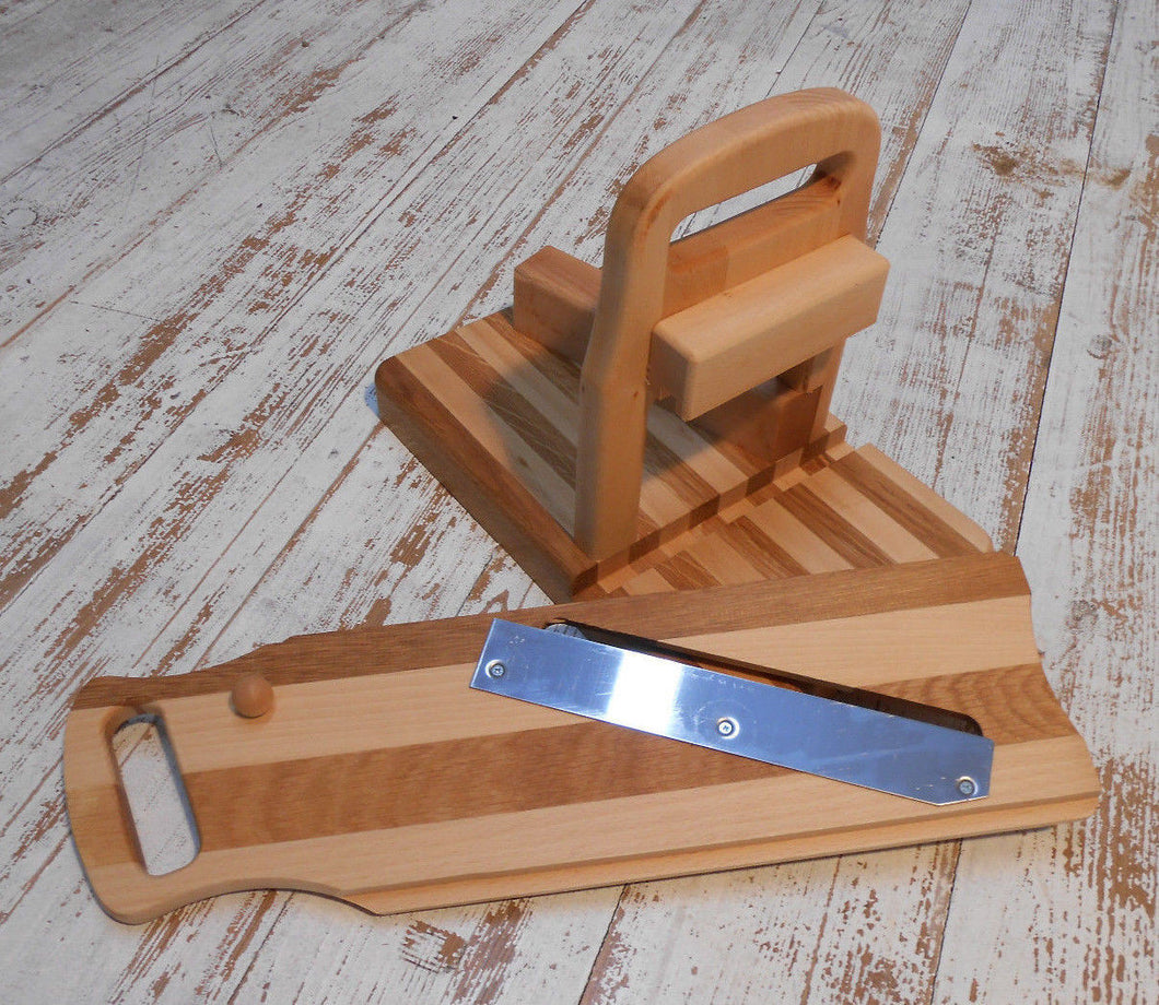 Guillotine Salami Slicer - Cherry Wood19th Century Design Handmade – Wood,  Iron & Copper Craft